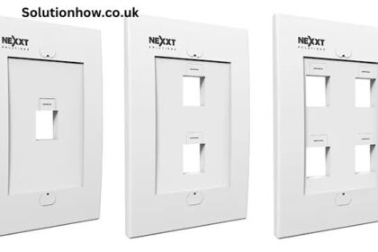 4-port keystone wall plate cad
