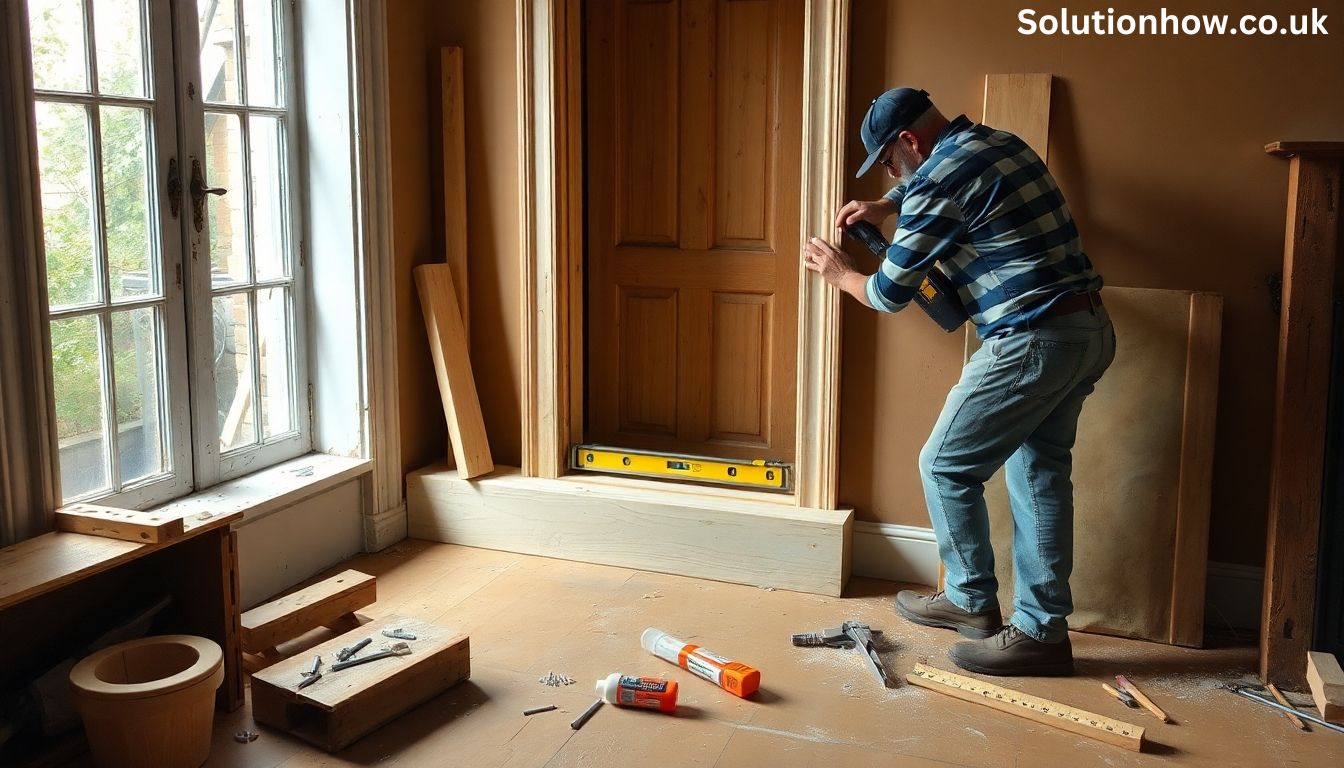 Constructing a Door Upstand