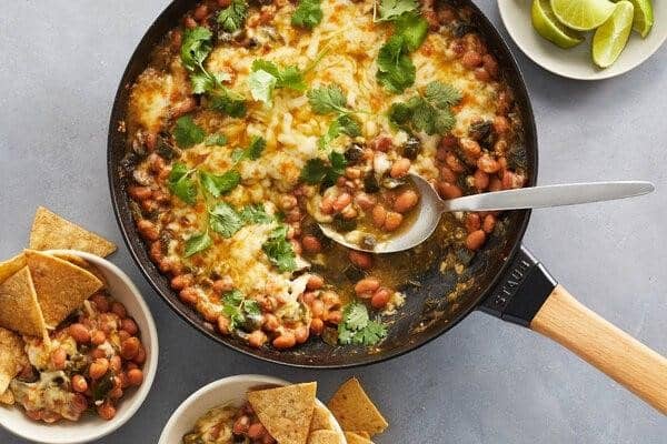Cheesy Green Chile Bean Bake: A Flavorful and Easy Comfort Food Recipe