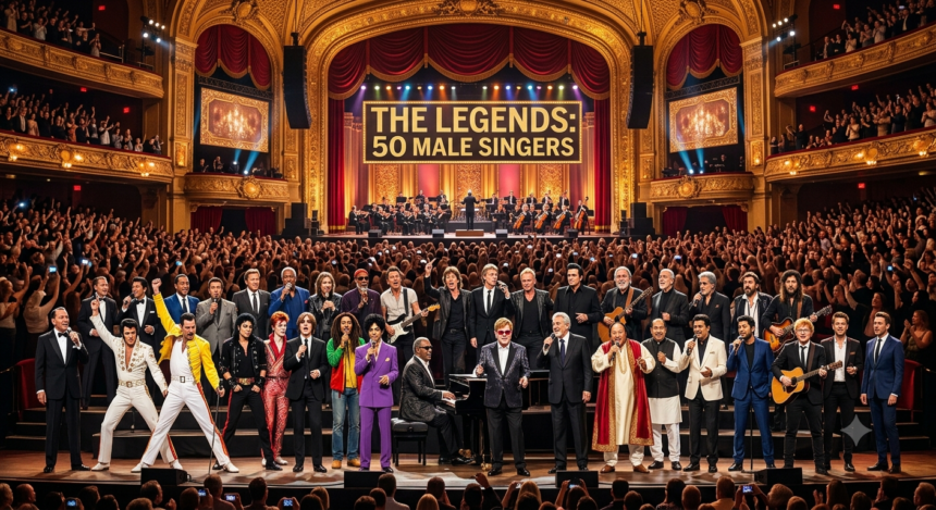 50 Legendary Male Singers Who Shaped the History of Music